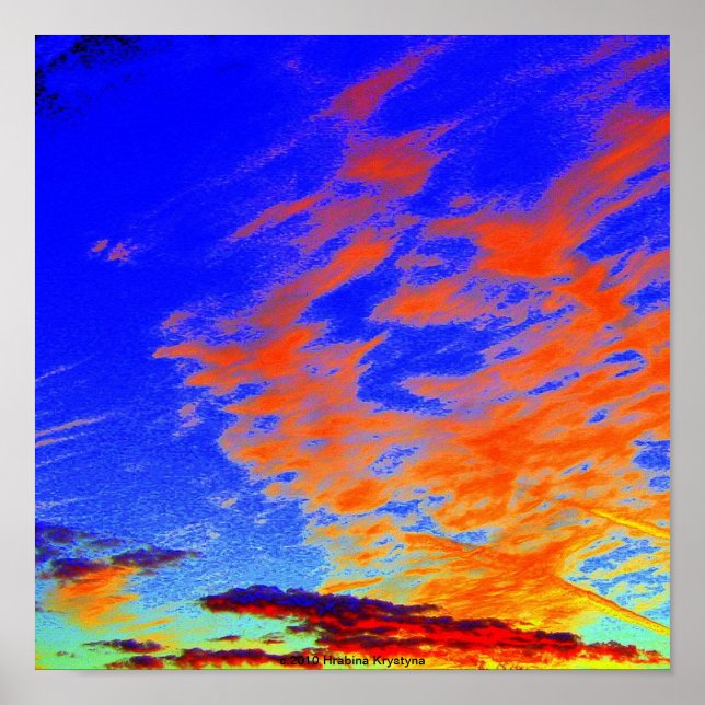 PÓSTER PLANETA VERMELHO ANGRADO (Frente)