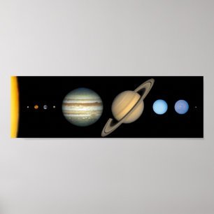Póster Planets of the Solar System
