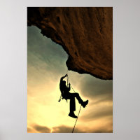 Planície bonita do escalador das montanhas