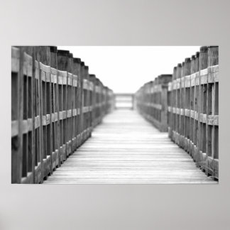 Póster Planks Blurry