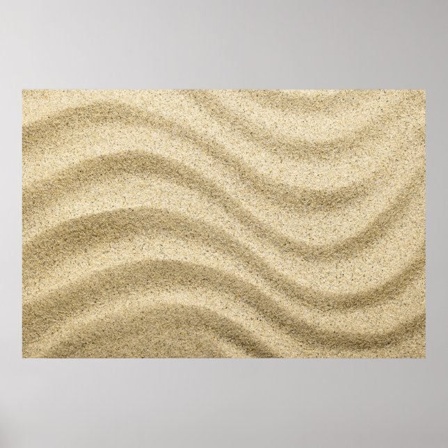 Póster Plano de fundo da praia Sandy 1 (Frente)