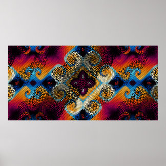 Poster Plano de fundo de textura uniforme do ornamentado.