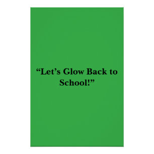 Póster Plano de Fundo Neon Verde – Textura Escolar