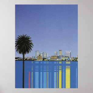 Poster Plano de Hiroshi Nagai, arte de Hiroshi Nagai