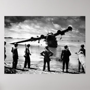 Poster Plano de mar japonês