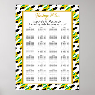 Poster Plano de ocupação personalizado JAMAICA 160