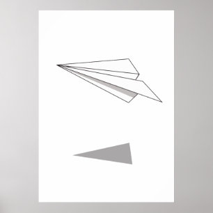 Poster Plano de papel