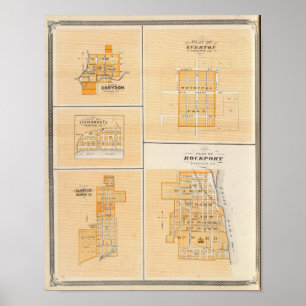 Póster Plano de Rockport, Spencer Co com Everton