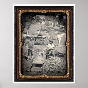 Póster Plano espanhol, 1852 por Joseph Blaney