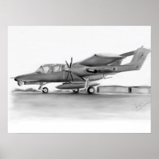 Poster Plano OV10 Bronco