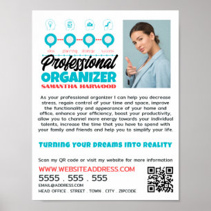 Poster Plano para Design de sucesso, Organizador profissi