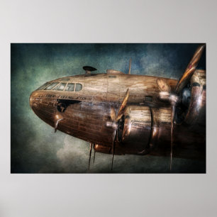 Póster Plano - piloto - a nuvem do vôo