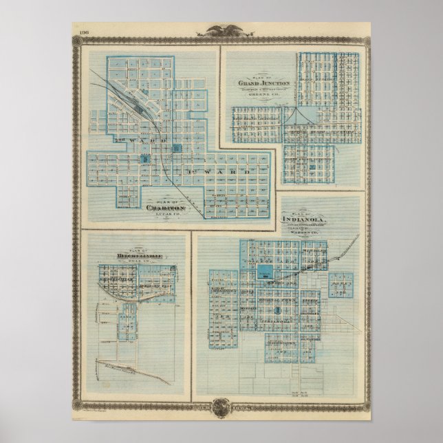 Poster Planos de Chariton, Grande Junção (Frente)