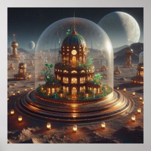 Poster Plant Jewel Box Fantasy Art