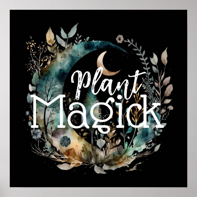 Poster Plant Magick (Frente)