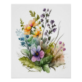 Póster Planta Botânica Moderna Deixa Canvas Wall art