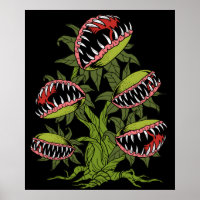 Planta Carnívora Oferece Armadilha de Vênus Monstr
