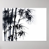 Planta mínima japonesa em bambu.