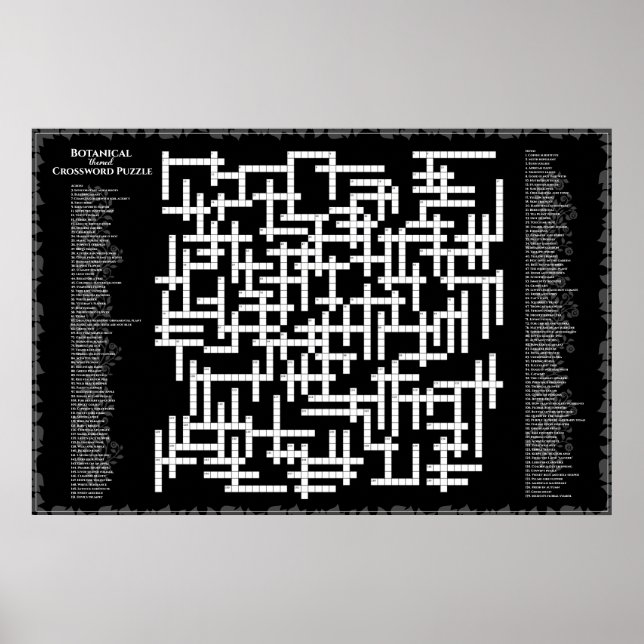 Poster Plantações Botânicas 156 plantas para encontrar o  (Frente)