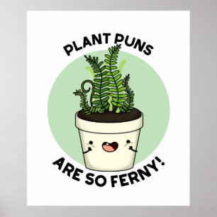 Poster Plantações De Plantas São Tão Ferny Cute Fern