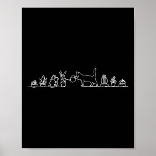 Poster Plantas De Agua Para Gatos