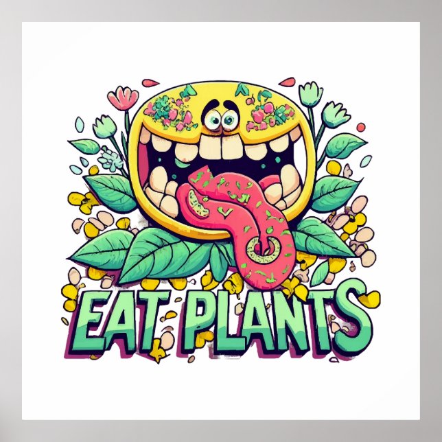 Poster Plantas De Comida (Frente)