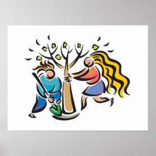 Poster Plante Uma Árvore