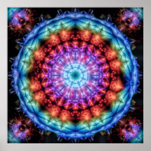 Plasmagoria - Psychdelic Tie Dye Mandala