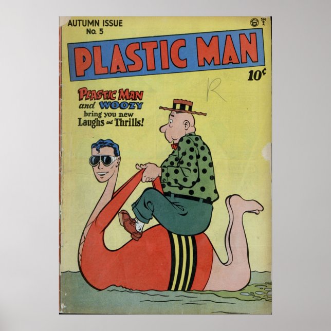 Poster Plastic Man v1 005 (Frente)