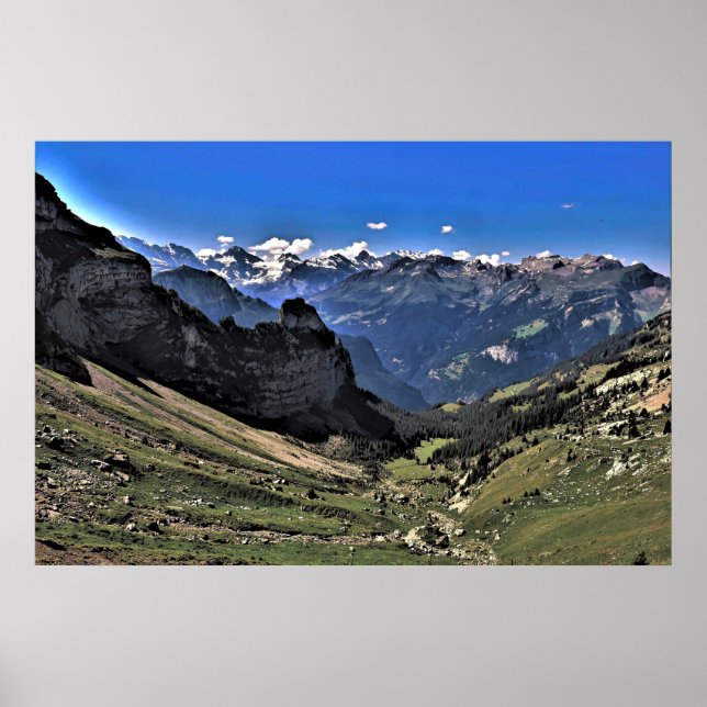 Poster Plataforma Schynige (Frente)