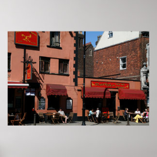 Poster Platform Pub & Restaurante - Ensolarado Southampto