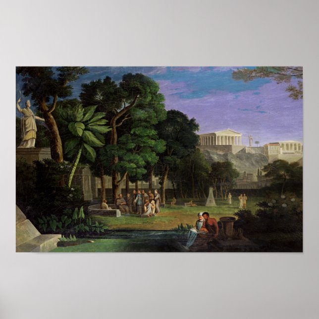 Poster plato's academy (Frente)