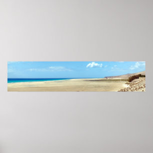 Poster Playa de Sotavento - Fuerteventura
