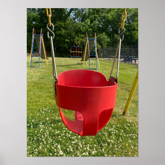 Poster Playground Baby Swing (Frente)