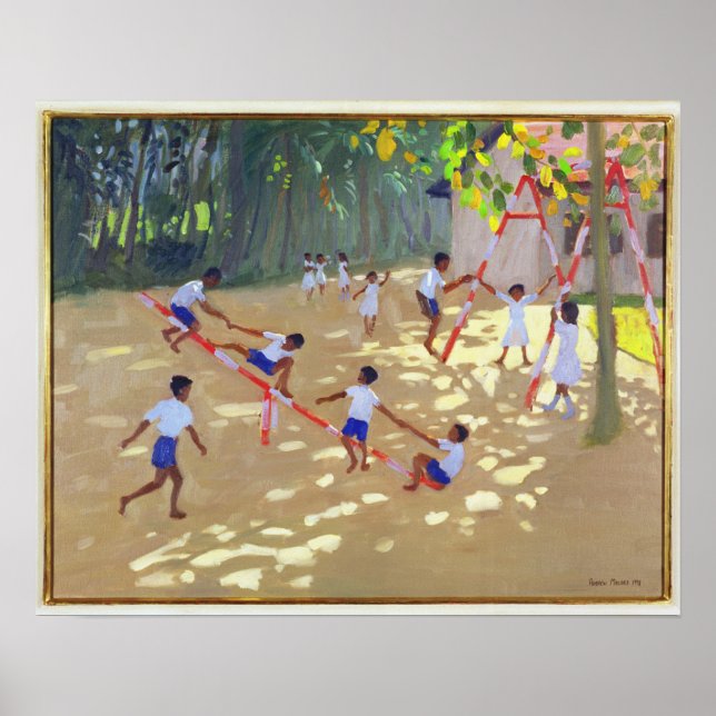 Póster Playground Sri Lanka 1998 (Frente)