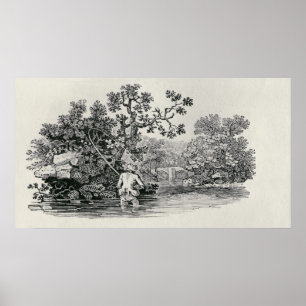 Poster Playing a Salmon