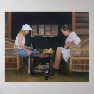 Póster Playing Chess at Goldeneye