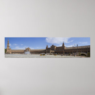Poster Plaza de Espana Sevilha