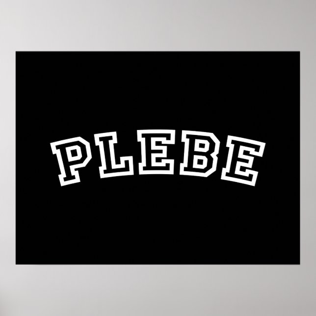 POSTER PLEBE (Frente)