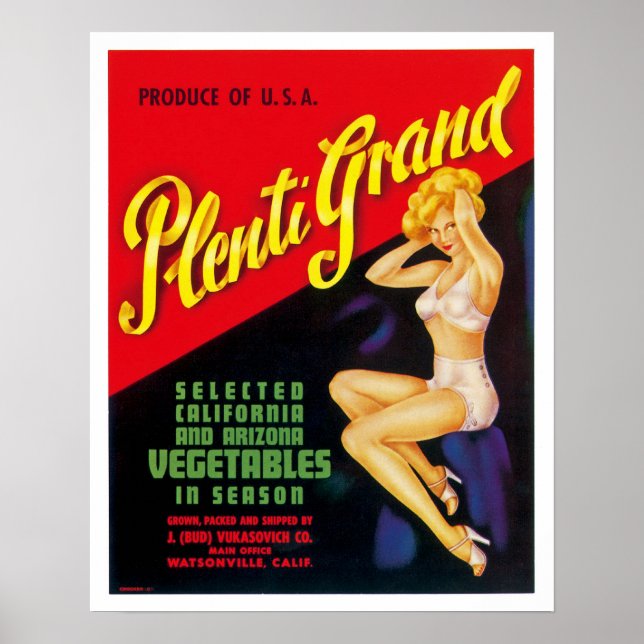 Póster Plenti Grand (Frente)