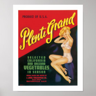 Póster Plenti Grand