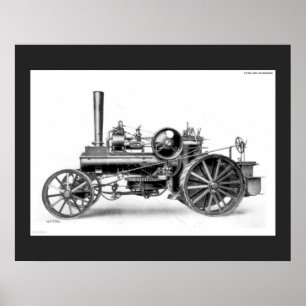 Poster Ploughman's Traction Engine