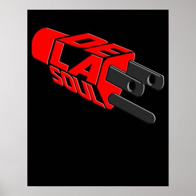 Poster Plug Won De La Soul (Frente)