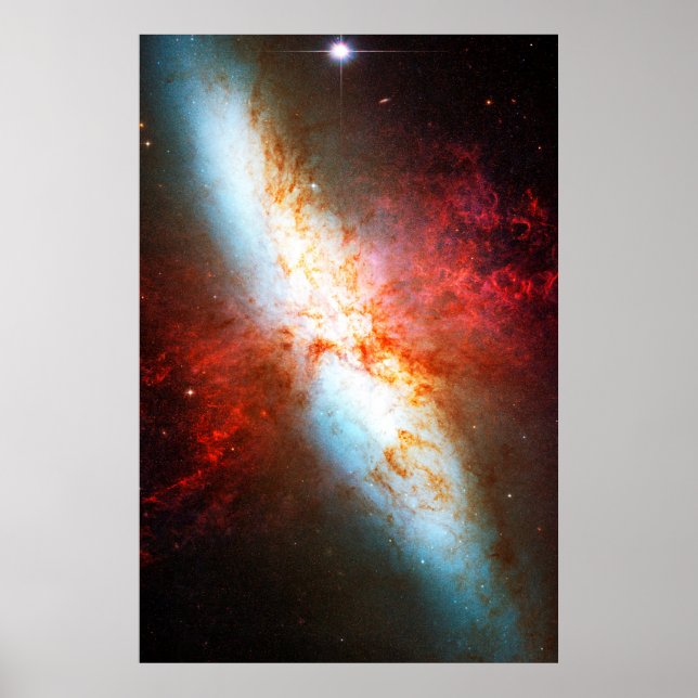 Poster Pluma Galáctica (Frente)