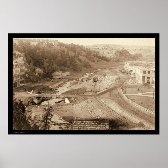 Póster Plunge Bath & Evan's Residence Hot Primaveras SD 1 (Frente)