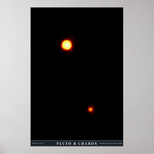 Poster Pluto e Charon