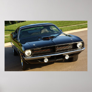 Poster Plymouth 1970 Cuda 440