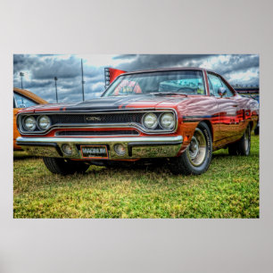 Póster Plymouth 1970 GTX