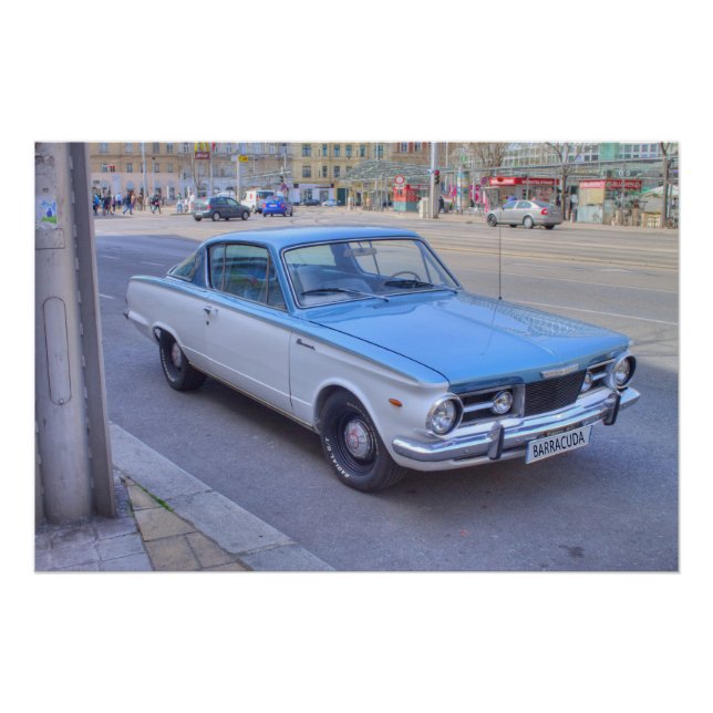 Póster Plymouth Barracuda (Frente)