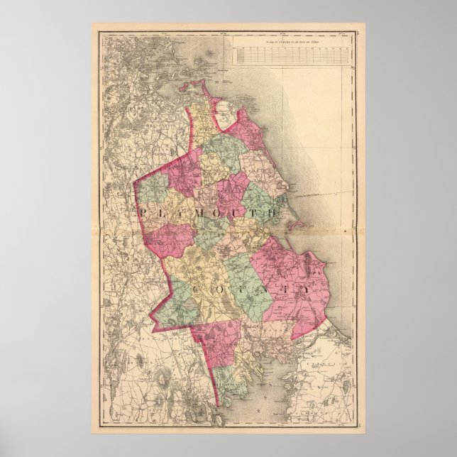 Póster Plymouth County (Frente)